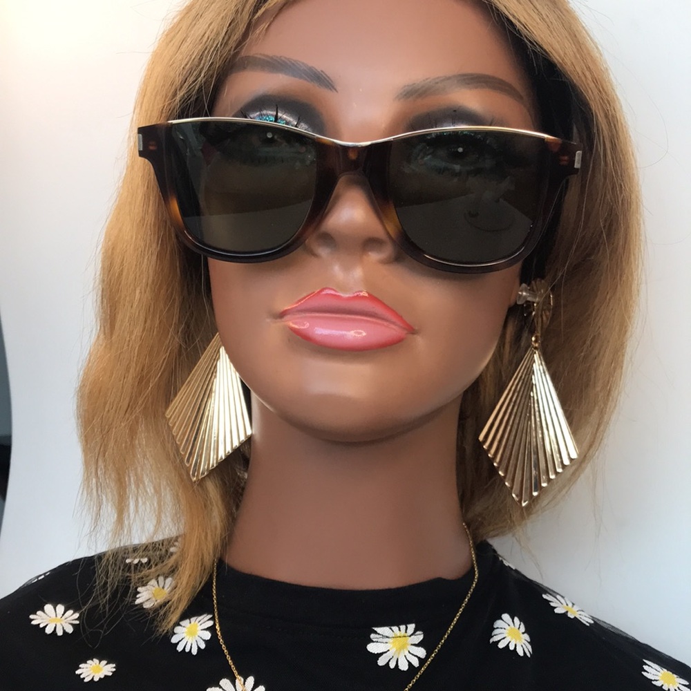 New - SAINT LAURENT
SL 51 CUT 002 UNISEX SQUARE SUNGLASSES